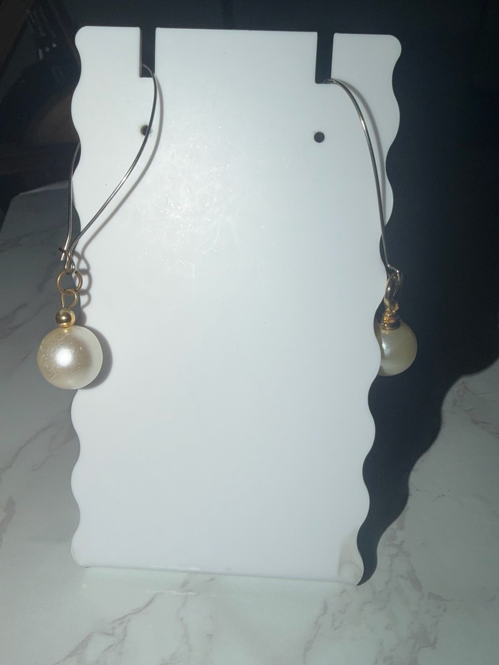 & Other Stories Gold-Tone Pearl Drop Earrings